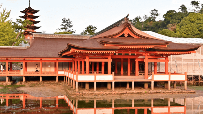 厳島神社の写真です。